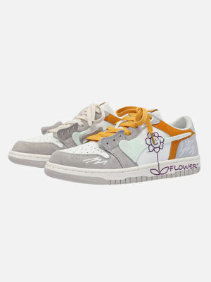 Sunflower Couple Sports Skate Shoes -1593